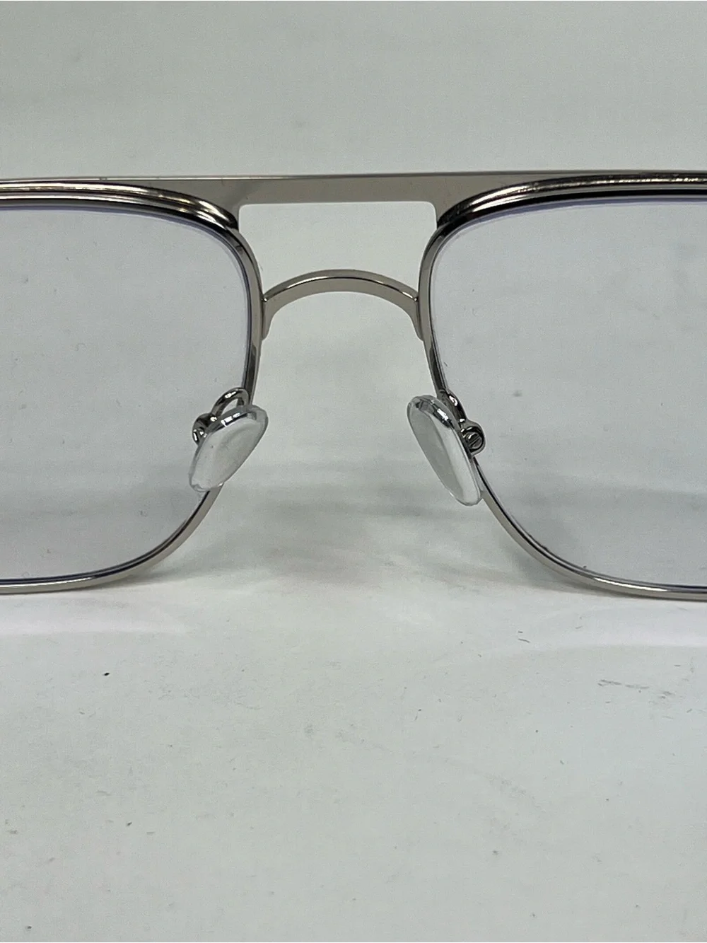 Elisa Johnson JANE Silver Metal Blue Light Optical Glasses